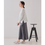 スパンコールボートネックニット【洗濯機洗い可】 | OPAQUE.CLIP | 詳細画像3