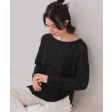 スパンコールボートネックニット【洗濯機洗い可】 | OPAQUE.CLIP | 詳細画像5