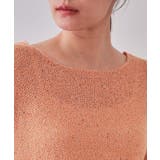 スパンコールボートネックニット【洗濯機洗い可】 | OPAQUE.CLIP | 詳細画像16