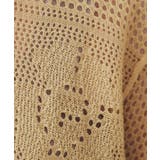 麻混モチーフ柄スカシニット【洗濯機洗い可】 | OPAQUE.CLIP | 詳細画像12