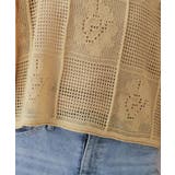 麻混モチーフ柄スカシニット【洗濯機洗い可】 | OPAQUE.CLIP | 詳細画像18