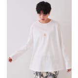 《ツインセット》シャーリングビスチェ×ロングTシャツ【洗濯機洗い可】 | OPAQUE.CLIP | 詳細画像7 