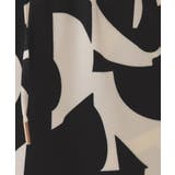 幾何プリントイージーワイドパンツ【洗濯機洗い可】 | OPAQUE.CLIP | 詳細画像4 