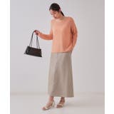 ラメAラインロングスカート【洗濯機洗い可】 | OPAQUE.CLIP | 詳細画像6