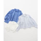 《andGIRL掲載》ストライプフォルムシャツ【洗濯機洗い可】 | OPAQUE.CLIP | 詳細画像20