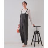 チャコールグレー(014) | ベアサロペット【洗濯機洗い可】 | OPAQUE.CLIP