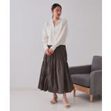 メッシュZIPニットカーディガン【洗濯機洗い可】 | OPAQUE.CLIP | 詳細画像2