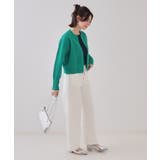 メッシュZIPニットカーディガン【洗濯機洗い可】 | OPAQUE.CLIP | 詳細画像11