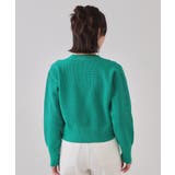 メッシュZIPニットカーディガン【洗濯機洗い可】 | OPAQUE.CLIP | 詳細画像15