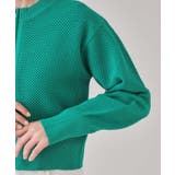 メッシュZIPニットカーディガン【洗濯機洗い可】 | OPAQUE.CLIP | 詳細画像17