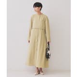 《andGIRL掲載》ビスチェセットシャツワンピース【洗濯機洗い可】 | OPAQUE.CLIP | 詳細画像8 