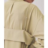 《andGIRL掲載》ビスチェセットシャツワンピース【洗濯機洗い可】 | OPAQUE.CLIP | 詳細画像17 