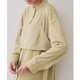 《andGIRL掲載》ビスチェセットシャツワンピース【洗濯機洗い可】 | OPAQUE.CLIP | 詳細画像19 