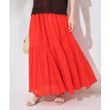 ギャザーフレアスカート/オーガニックコットン混【洗濯機洗い可】 | OPAQUE.CLIP | 詳細画像31 