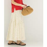 ギャザーフレアスカート/オーガニックコットン混【洗濯機洗い可】 | OPAQUE.CLIP | 詳細画像23 