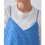 リボンジャカードキャミワンピース【洗濯機洗い可】 | OPAQUE.CLIP | 詳細画像12 