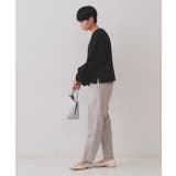 シャーリングスリーブブラウス【洗濯機洗い可】 | OPAQUE.CLIP | 詳細画像7