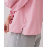 シャーリングスリーブブラウス【洗濯機洗い可】 | OPAQUE.CLIP | 詳細画像20