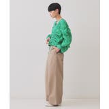 ふくれジャカードシャーリングデザインブラウス【洗濯機洗い可】 | OPAQUE.CLIP | 詳細画像11