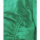 ふくれジャカードシャーリングデザインブラウス【洗濯機洗い可】 | OPAQUE.CLIP | 詳細画像12