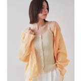 《美人百花掲載》ショートカーディガン×リブキャミソール【洗濯機洗い可/抗ピル】 | OPAQUE.CLIP | 詳細画像11