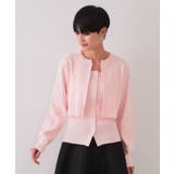 《美人百花掲載》ショートカーディガン×リブキャミソール【洗濯機洗い可/抗ピル】 | OPAQUE.CLIP | 詳細画像25