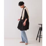 ふくれジャカードティアードチュニックブラウス【洗濯機洗い可】 | OPAQUE.CLIP | 詳細画像3