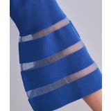 《6色展開》シアーボーダーフレアスリーブニット【洗濯機洗い可】 | OPAQUE.CLIP | 詳細画像61