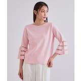 《6色展開》シアーボーダーフレアスリーブニット【洗濯機洗い可】 | OPAQUE.CLIP | 詳細画像62