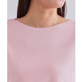 《6色展開》シアーボーダーフレアスリーブニット【洗濯機洗い可】 | OPAQUE.CLIP | 詳細画像65