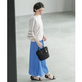 《6色展開》シアーボーダーフレアスリーブニット【洗濯機洗い可】 | OPAQUE.CLIP | 詳細画像26