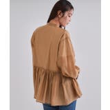 シアーペプラムブラウス【洗濯機洗い可】 | OPAQUE.CLIP | 詳細画像22