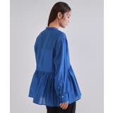 シアーペプラムブラウス【洗濯機洗い可】 | OPAQUE.CLIP | 詳細画像32