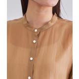 シアーペプラムブラウス【洗濯機洗い可】 | OPAQUE.CLIP | 詳細画像39