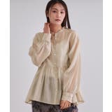 シアーペプラムブラウス【洗濯機洗い可】 | OPAQUE.CLIP | 詳細画像26