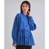 シアーペプラムブラウス【洗濯機洗い可】 | OPAQUE.CLIP | 詳細画像31