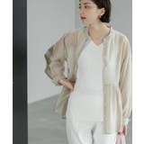 シアーペプラムブラウス【洗濯機洗い可】 | OPAQUE.CLIP | 詳細画像4