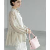 シアーペプラムブラウス【洗濯機洗い可】 | OPAQUE.CLIP | 詳細画像5