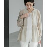 シアーペプラムブラウス【洗濯機洗い可】 | OPAQUE.CLIP | 詳細画像6