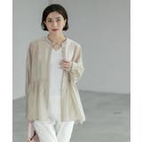 シアーペプラムブラウス【洗濯機洗い可】 | OPAQUE.CLIP | 詳細画像7