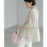 シアーペプラムブラウス【洗濯機洗い可】 | OPAQUE.CLIP | 詳細画像8