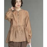 シアーペプラムブラウス【洗濯機洗い可】 | OPAQUE.CLIP | 詳細画像10