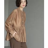 シアーペプラムブラウス【洗濯機洗い可】 | OPAQUE.CLIP | 詳細画像13