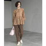 シアーペプラムブラウス【洗濯機洗い可】 | OPAQUE.CLIP | 詳細画像14