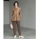 シアーペプラムブラウス【洗濯機洗い可】 | OPAQUE.CLIP | 詳細画像15