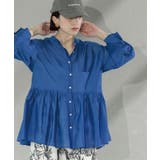 シアーペプラムブラウス【洗濯機洗い可】 | OPAQUE.CLIP | 詳細画像17