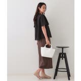 シアーフレアスリーブブラウス【洗濯機洗い可】 | OPAQUE.CLIP | 詳細画像4