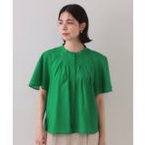 シアーフレアスリーブブラウス【洗濯機洗い可】 | OPAQUE.CLIP | 詳細画像17