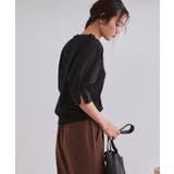 フハクスリーブドッキングニット【洗濯機洗い可】 | OPAQUE.CLIP | 詳細画像33