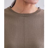 フハクスリーブドッキングニット【洗濯機洗い可】 | OPAQUE.CLIP | 詳細画像49